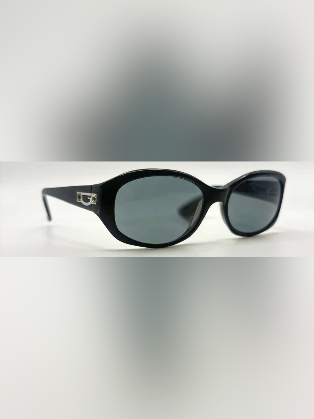 Guess Black Oval Sunglasses Frames Only